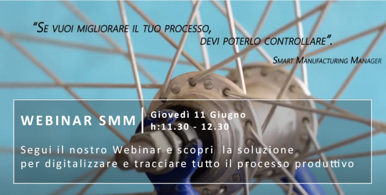 Read more about the article Webinar SMM – Smart Manufacturing Manager